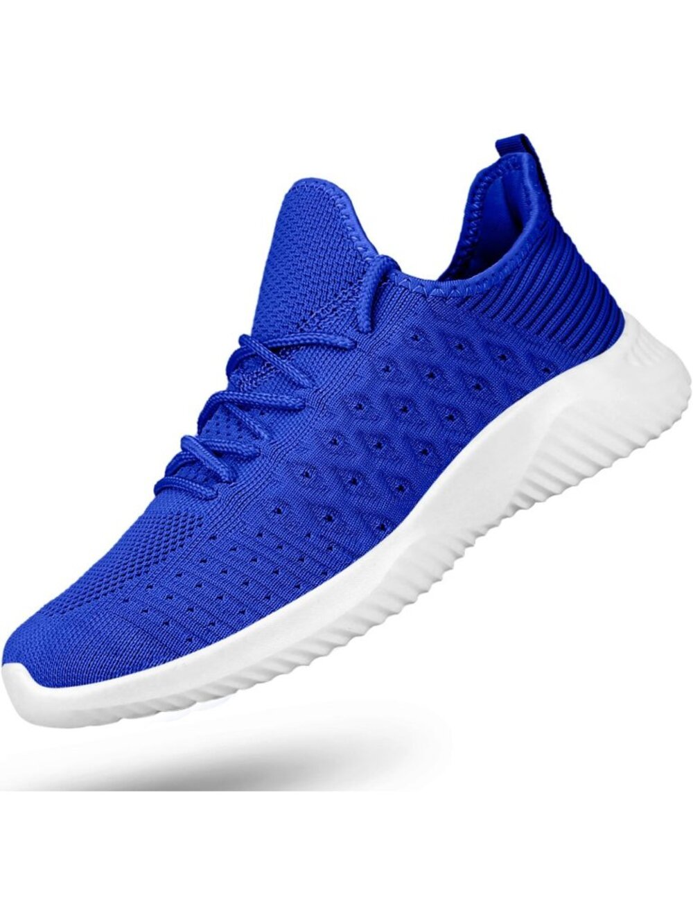 Men's Sapphire Blue Lightweight Breathable Comfortable Lace-Up Slip On Sneaker